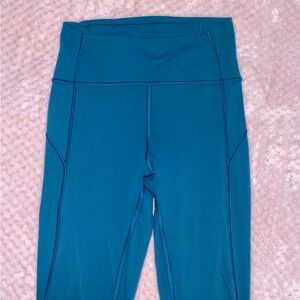 Teal Lululemon Leggings